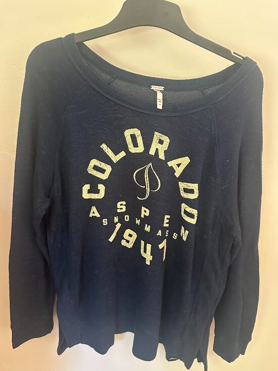 Techstyles Other - "Techstyles Aspen Colorado 1947 Crewneck Sweatshirt Navy Blue Small"